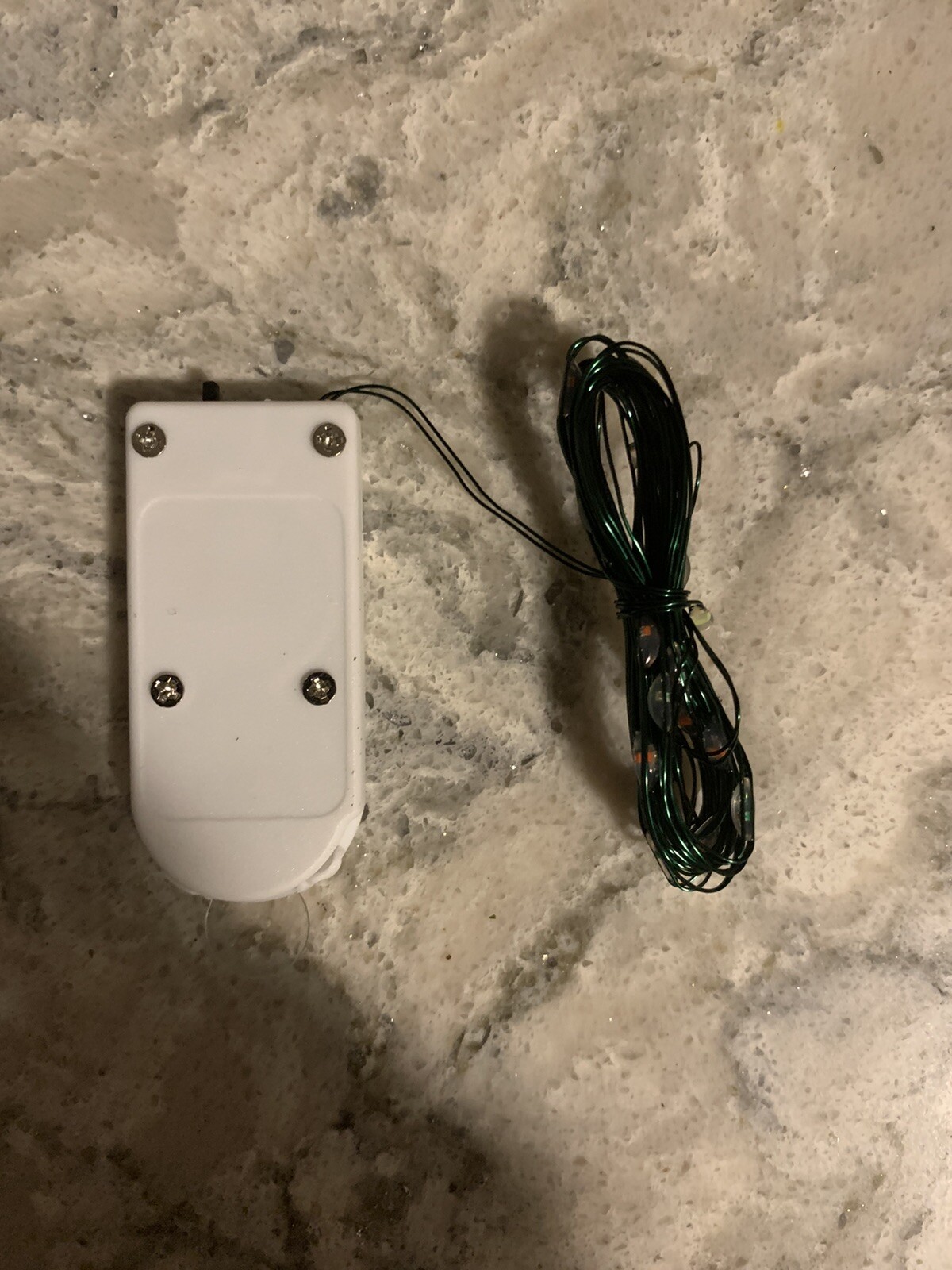 Christmas Dog Collar Lights. Light Red & Green LED Lights. Shape To Fit Any Dog