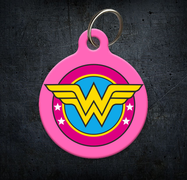 Wonder Women – Pet ID Tag – Custom Personalized