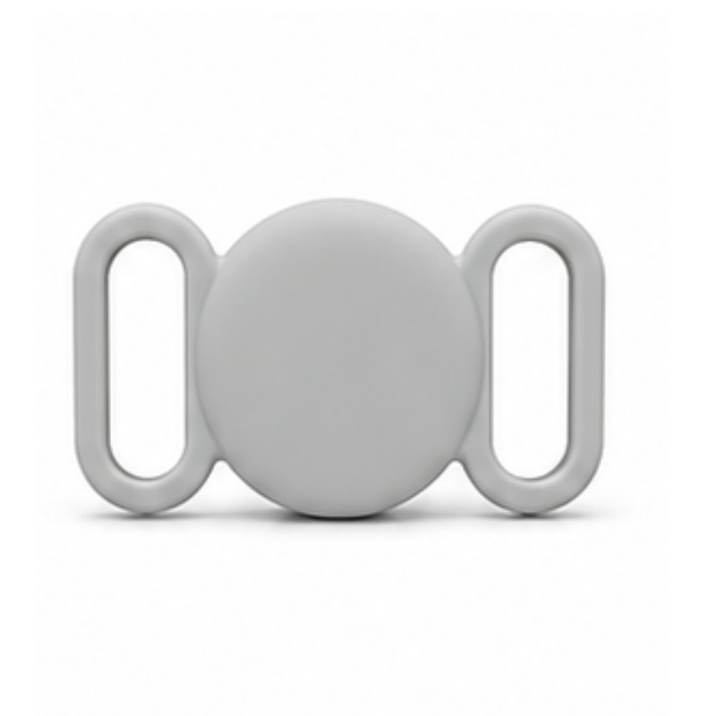 Silent Silicone Slide On Pet Tag Compatible with Apple Air Tag Find My Dog Cat