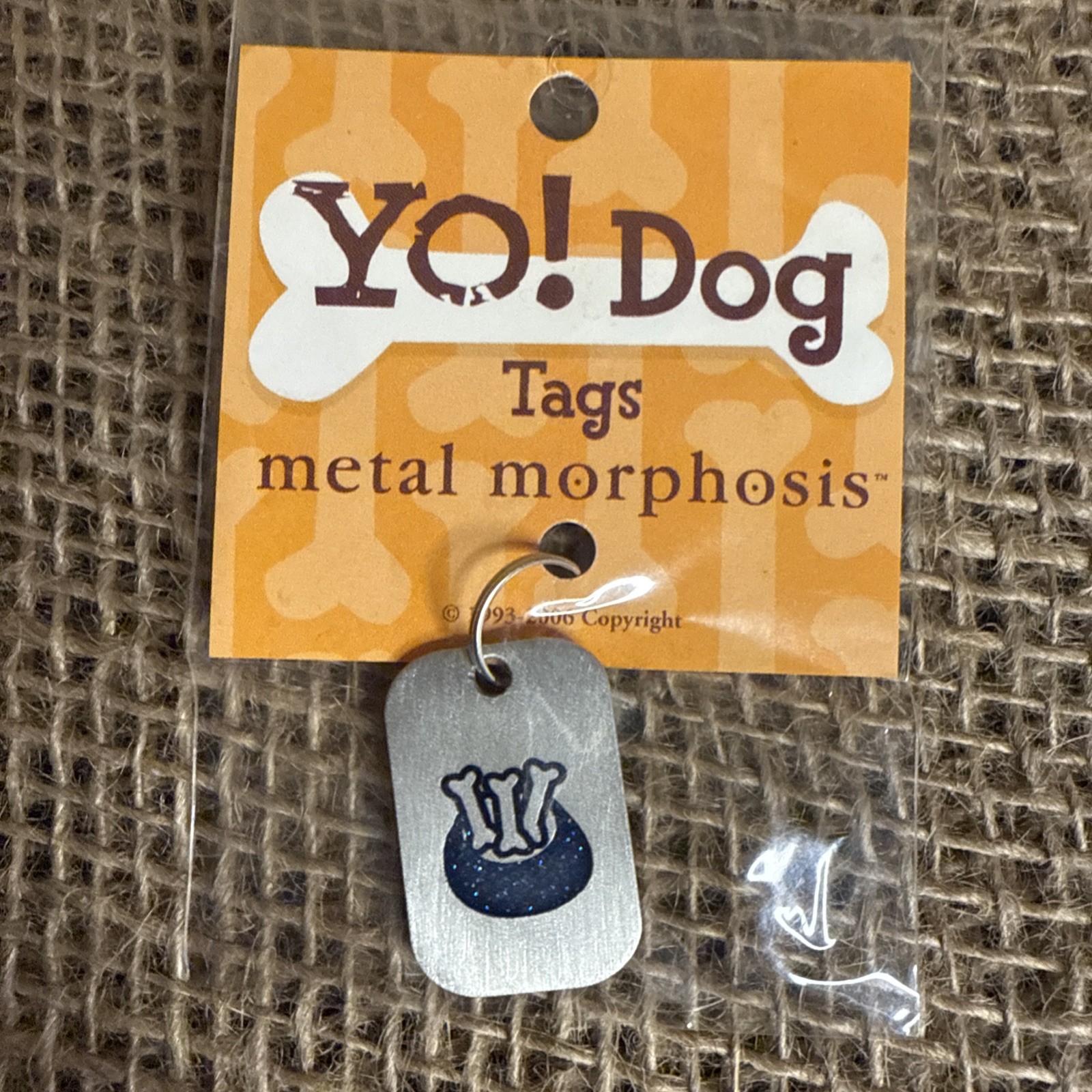 New 100% Lead Free Pewter Pet Tag ‘Spoiled Rotten’ Metal Morphosis Engravable M1