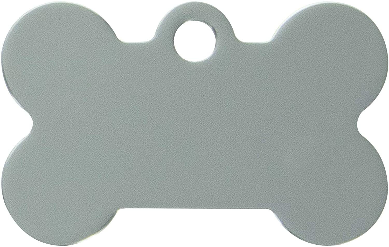 Hillman 50 Count Bone Blank ID Tags for Dogs Brushed Chrome 7324-20 Small New