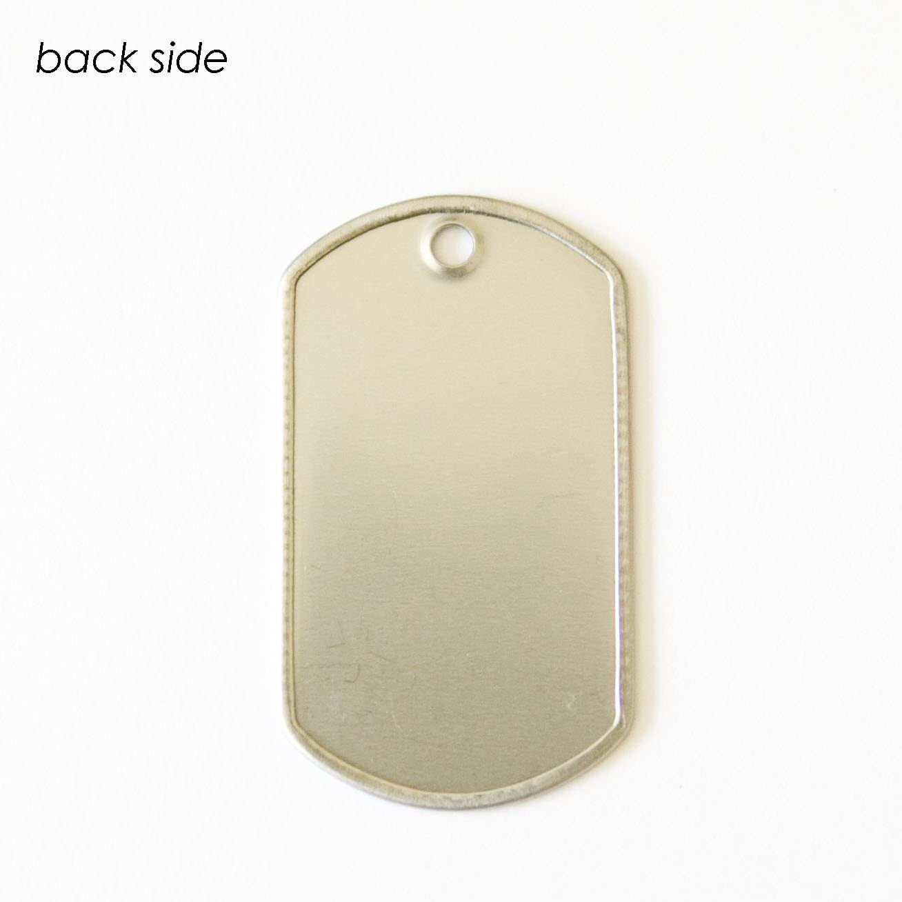 100 Blank Shiny Stainless Steel Dog Tags – Military Spec, Emboss-Ready, Engravin