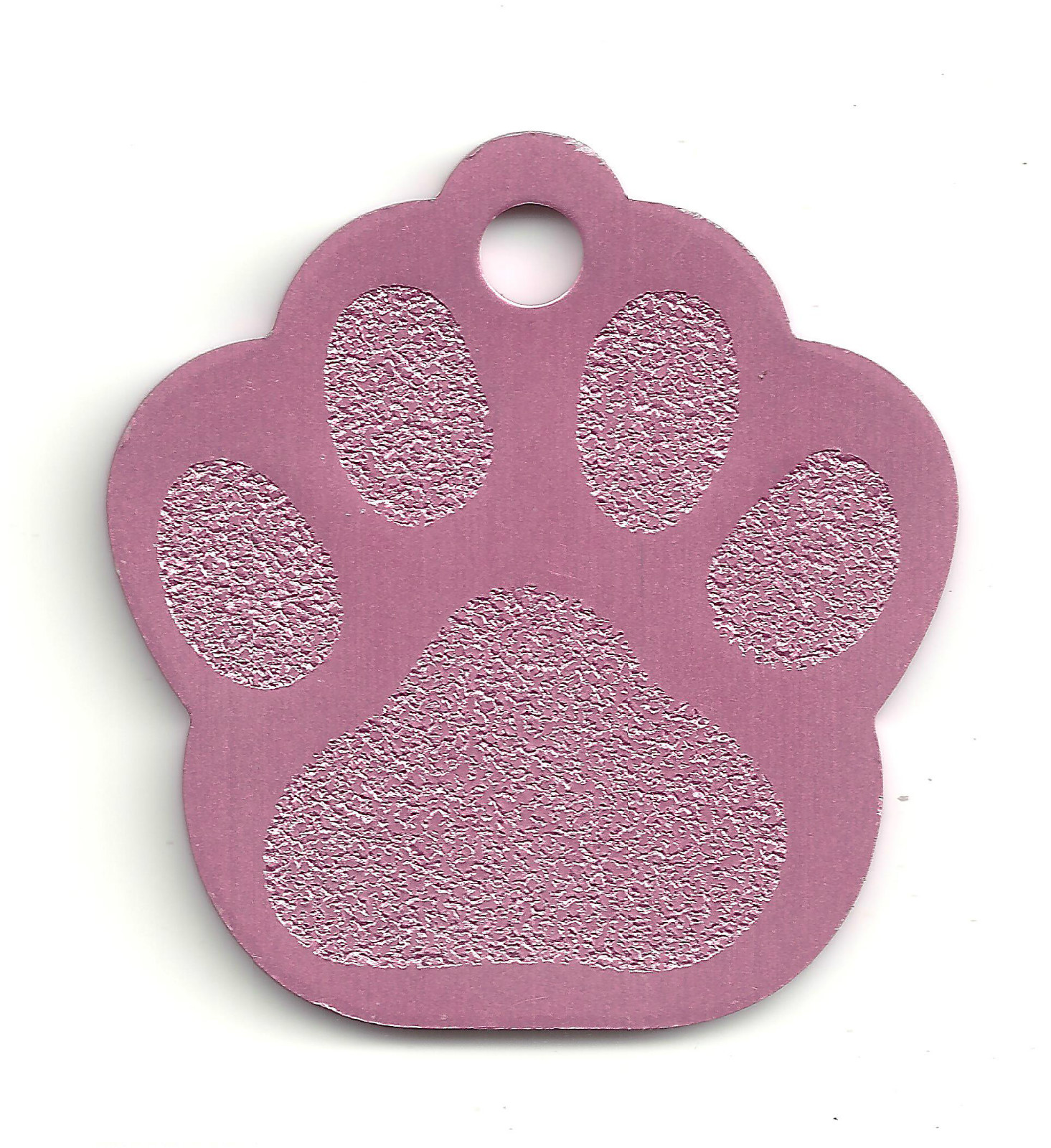 K-9 Dog Paw Animal Footprint Pet ID Name Tag Customized