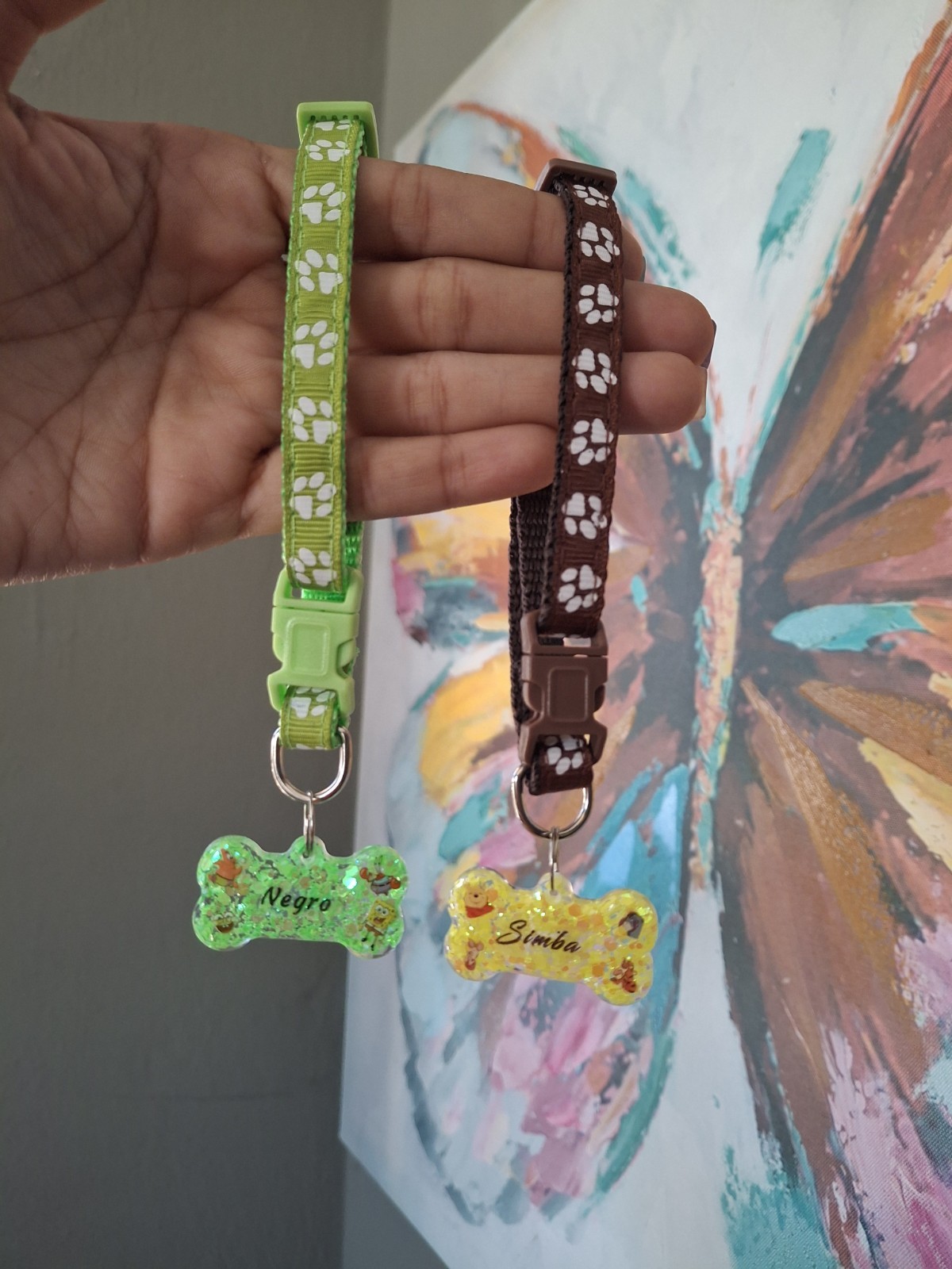 Resin Tag Dog La gata Marie