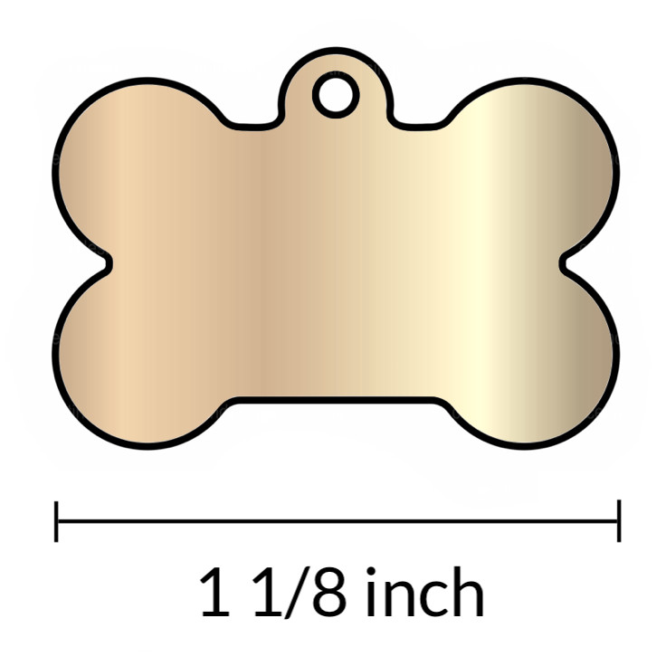 Custom Engraved Dog Tags Personalized Dog Collar Pet Tags Engraved SM BONE ROSE
