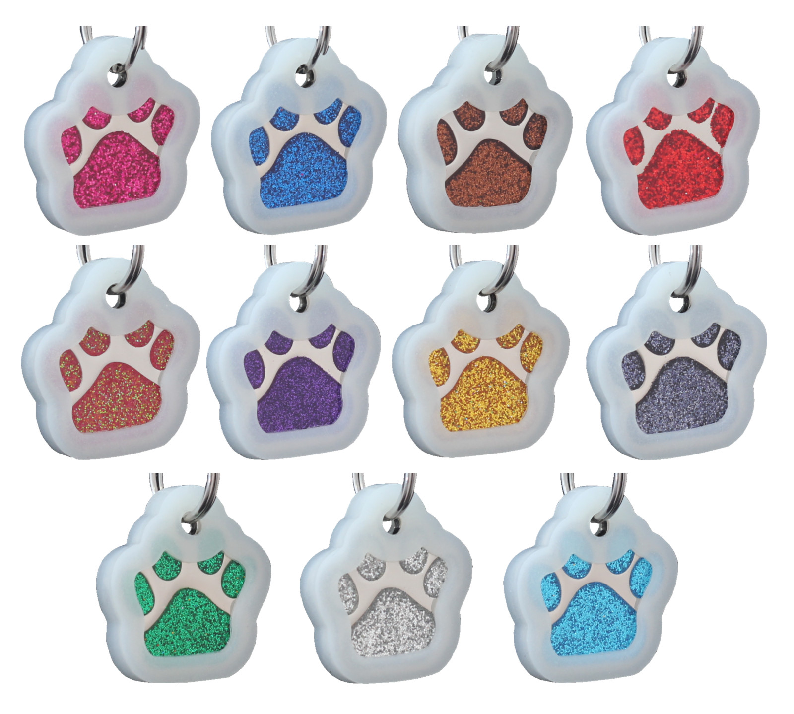 Personalized Pet ID Tag, Dog Tag, Cat Tag, Custom Cat Tag, Easy to Read, Pet Tag