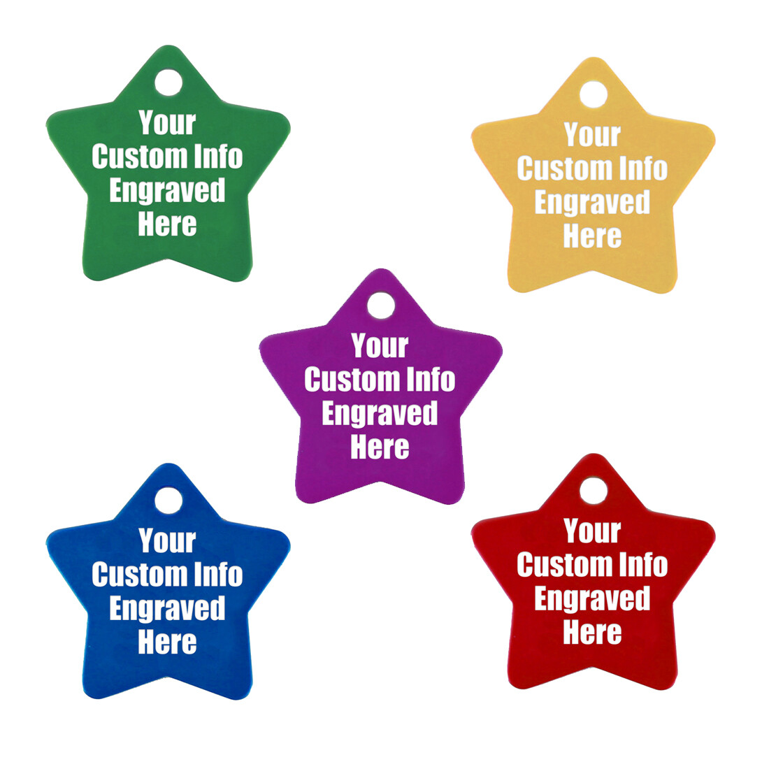 Vet Recommended Custom Personalize Engraved Bone Shaped Pet Dog Cat ID Tag NEW