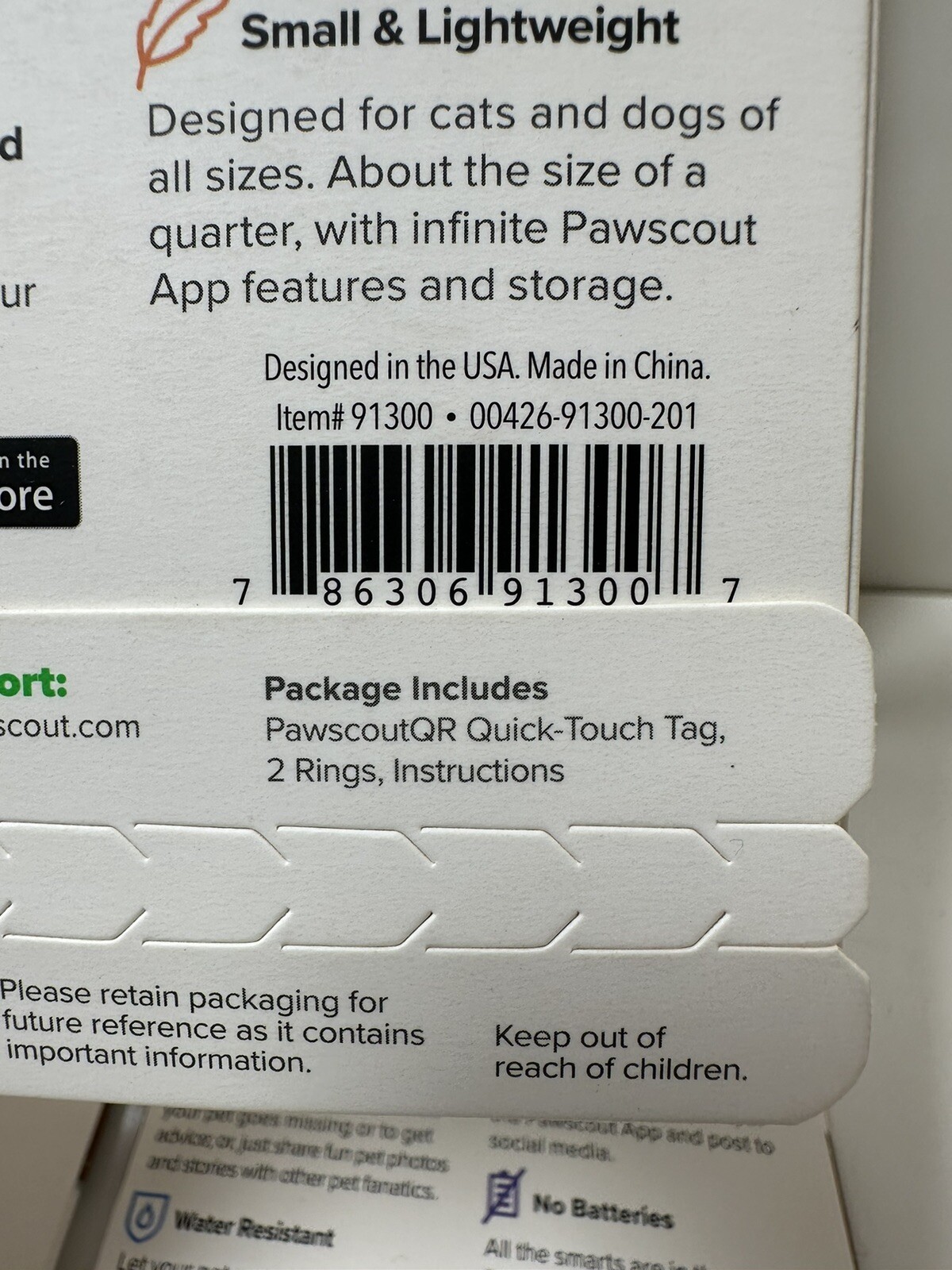 (Lot Of 4) PAWSCOUT THE SMART PET TAG 91300 Small And Lightweight No Battery’s