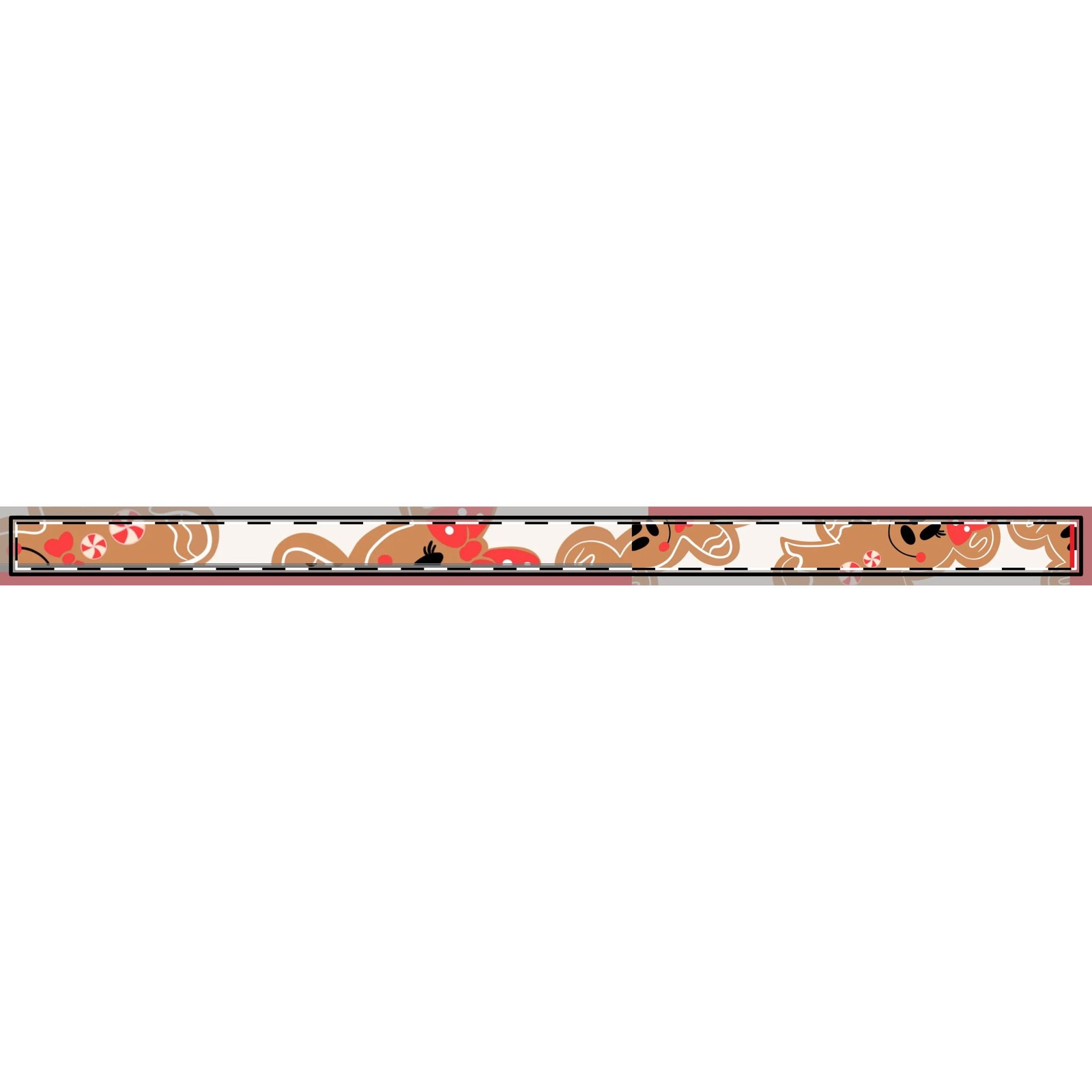 Stylish Xmas Clip on Pet Collar for Dogs and Cats, Floral Design, Adjustable