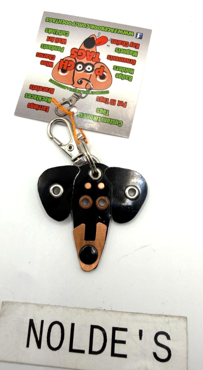Pooch Tags Pet ID Custom Likeness Tags Dachshund DS49B2TF1334