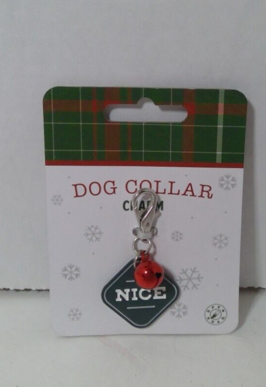 Pet Collar Christmas Charm Pet Tag Dog Puppy Cat Kitty