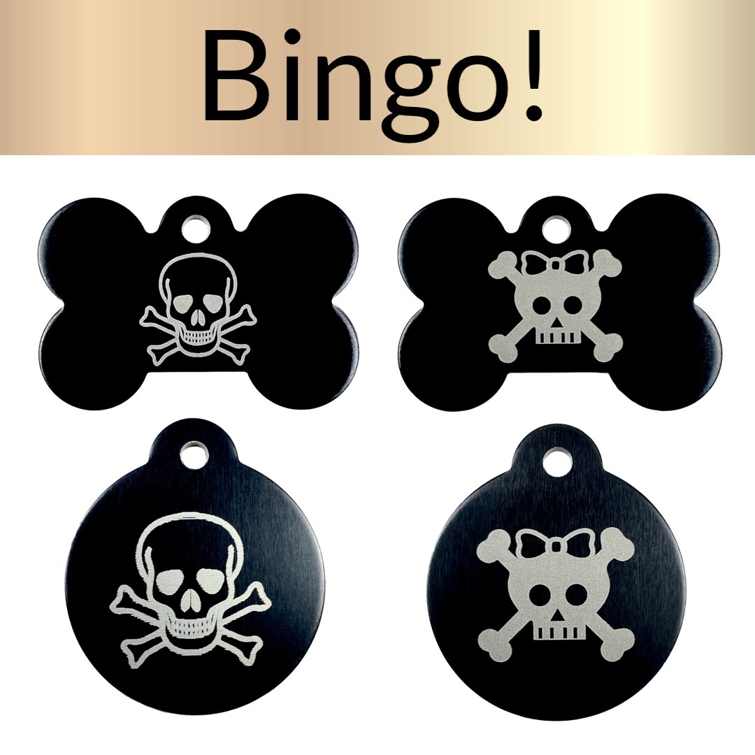 Custom Engraved Dog Tags Personalized Dog Collar Pet Tags Engraved DANGER DOG ID