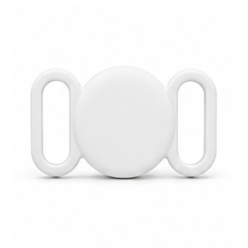 Silent Silicone Slide On Pet Tag Compatible with Apple Air Tag Find My Dog Cat