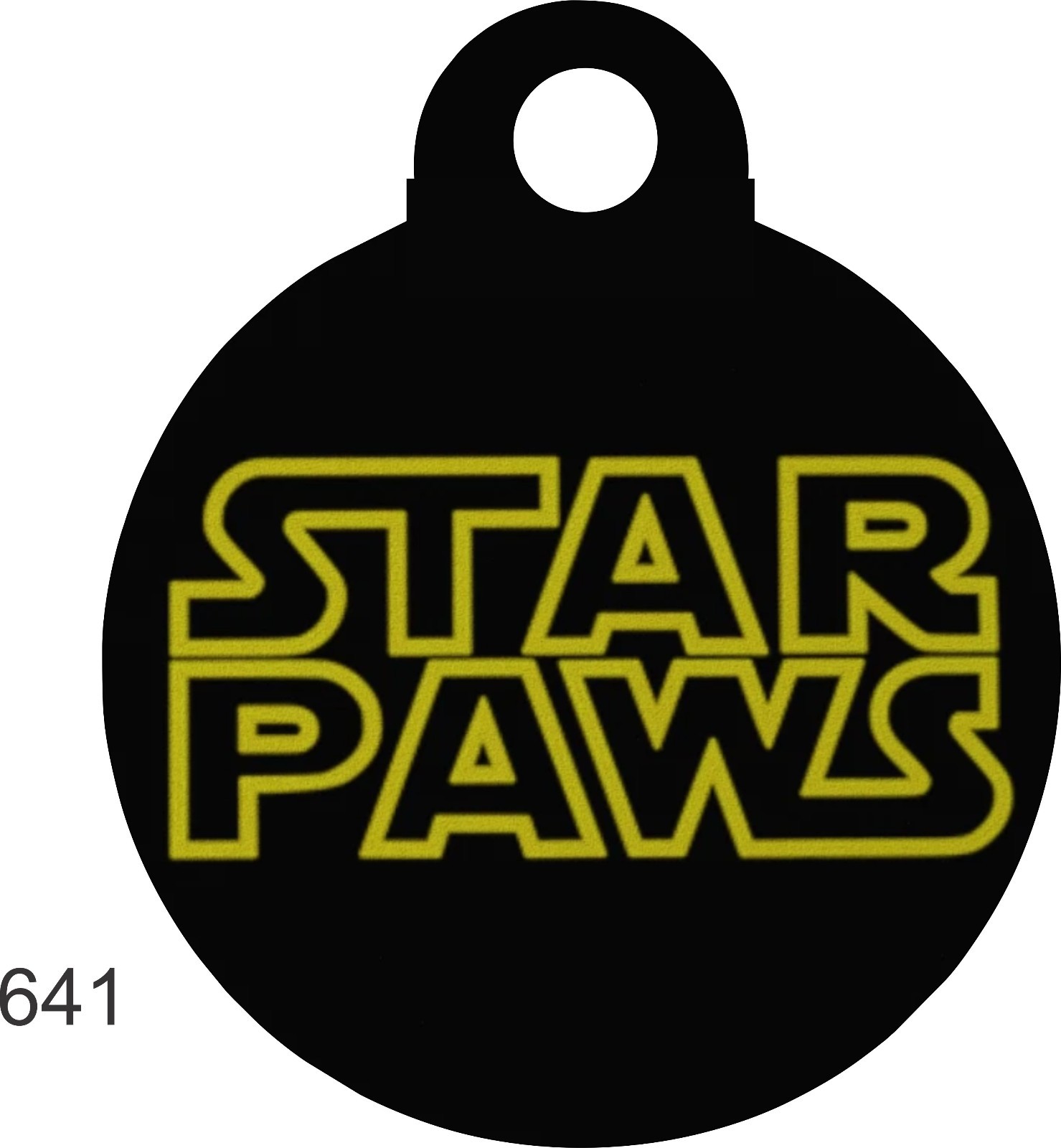 Pet Tags Personalized Pet ID tag for Dog and Cat ROUND Tag unique PINK Heart