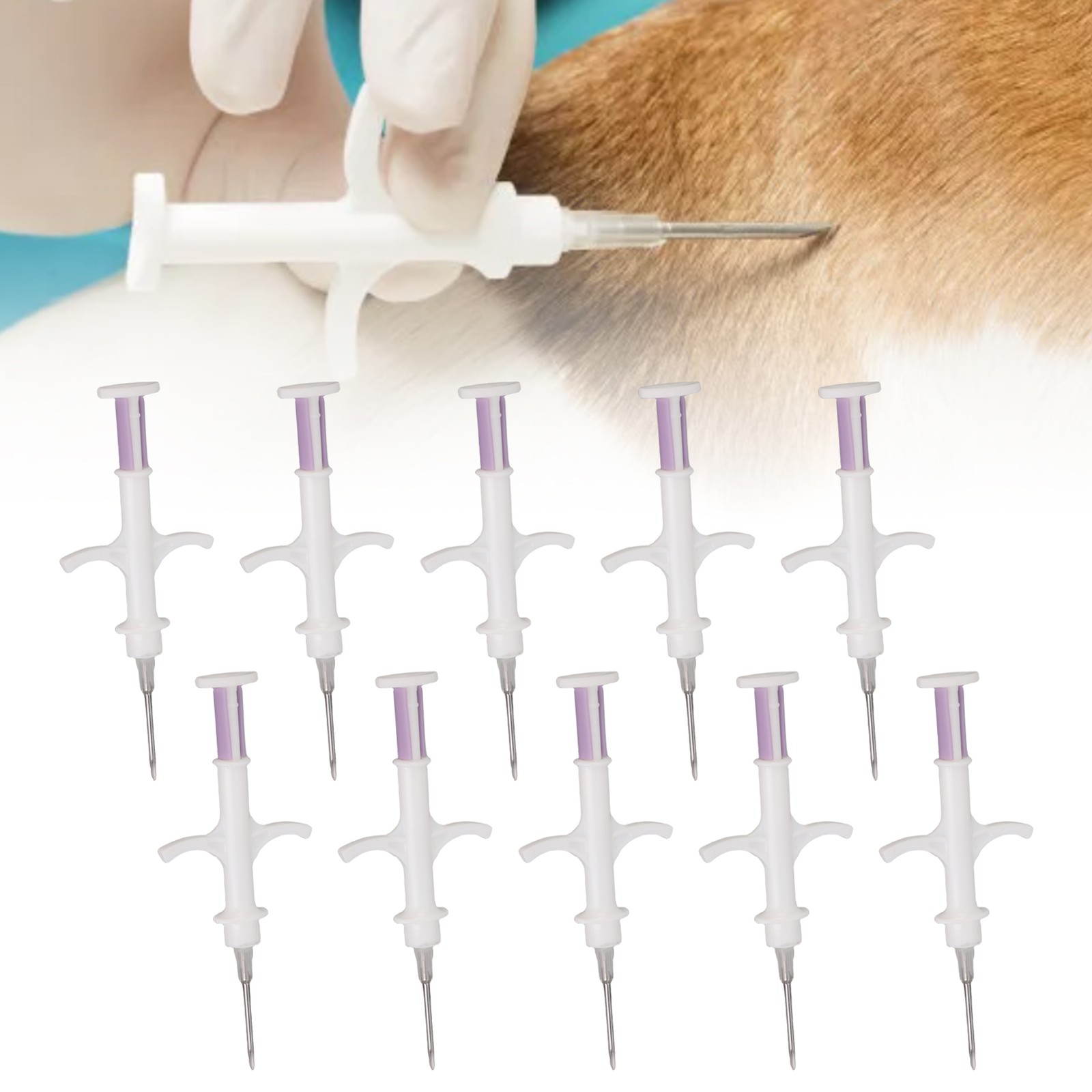 10 Pack Universal Pet Microchip IS011784/5 FDX-B 134.2kHz Low Frequency