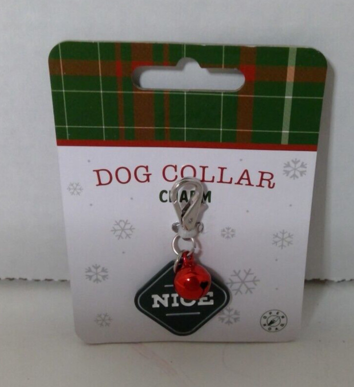 Pet Collar Christmas Charm Pet Tag Dog Puppy Cat Kitty