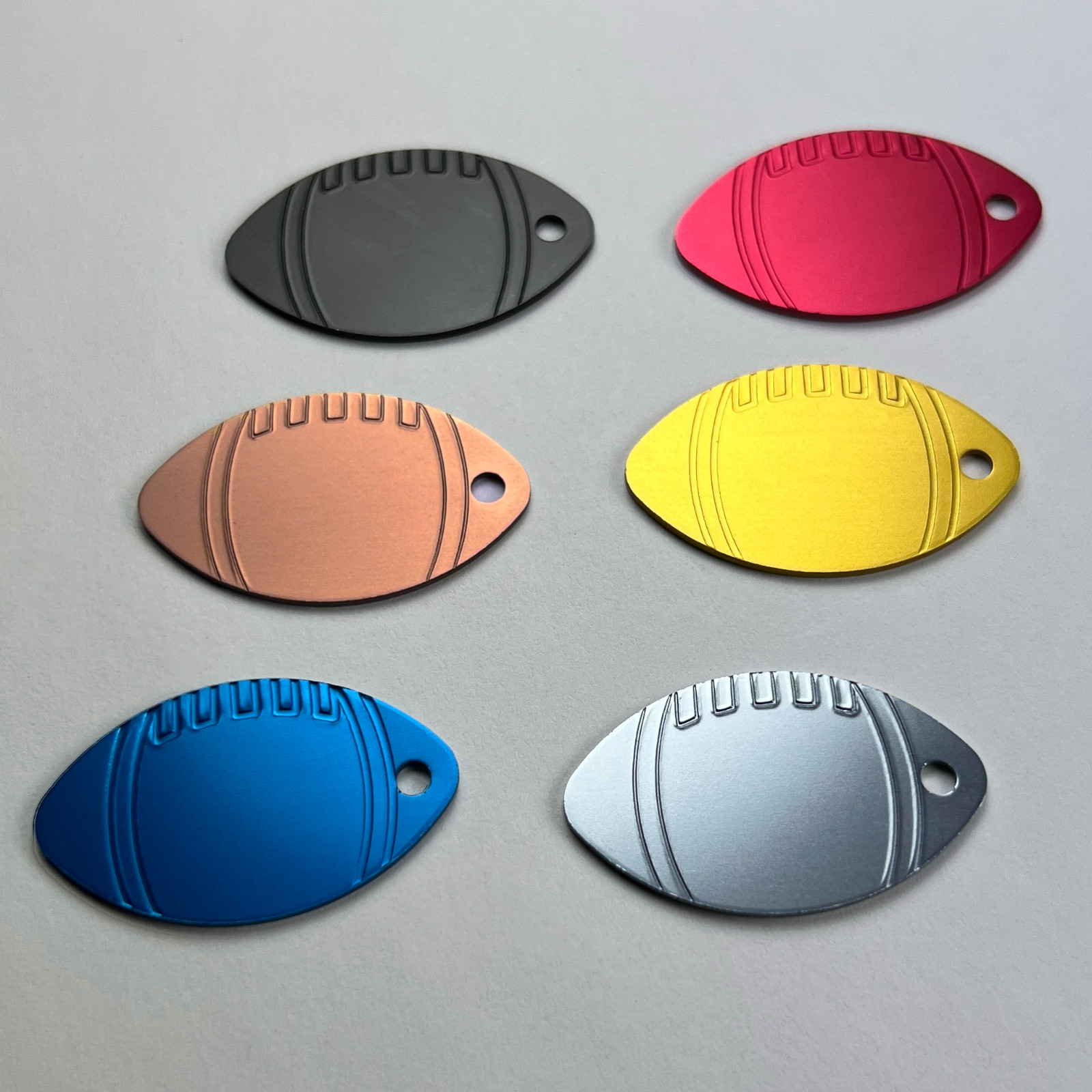 Custom Engraved Dog Tags Personalized Dog Collar Pet Tags Engraved ID FOOTBALL