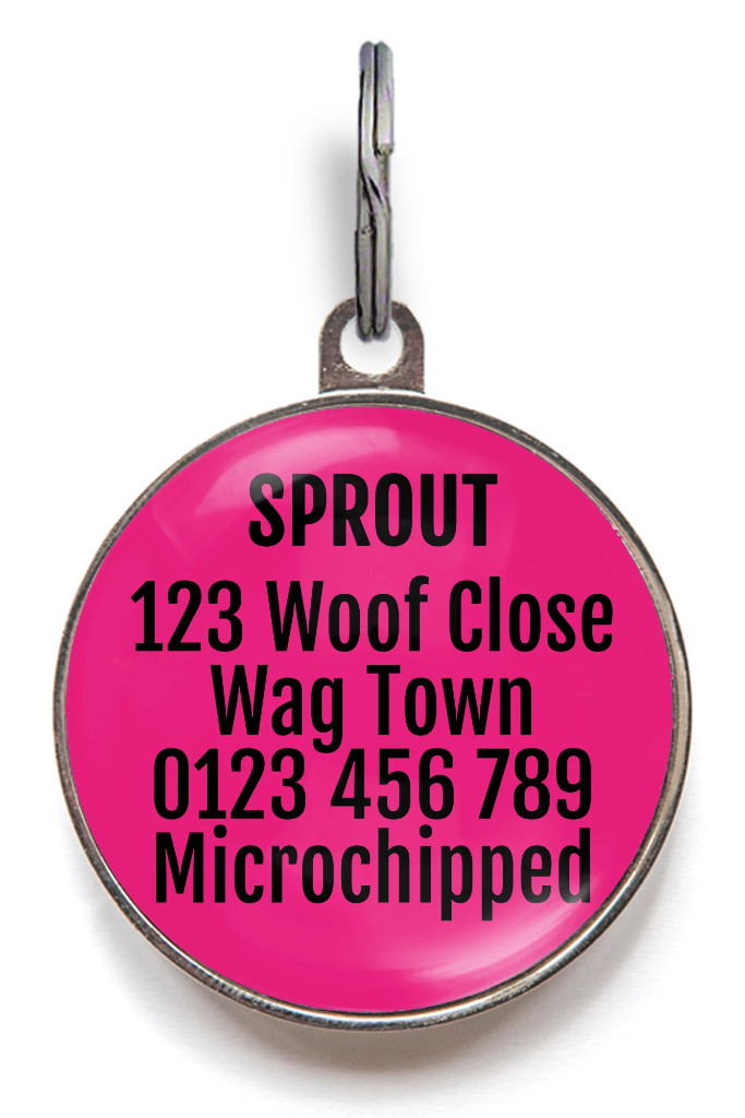 Personalized Dog Tag Mommy’s Girl – Cute Pet ID Tag, 36 Colors, Waterproof