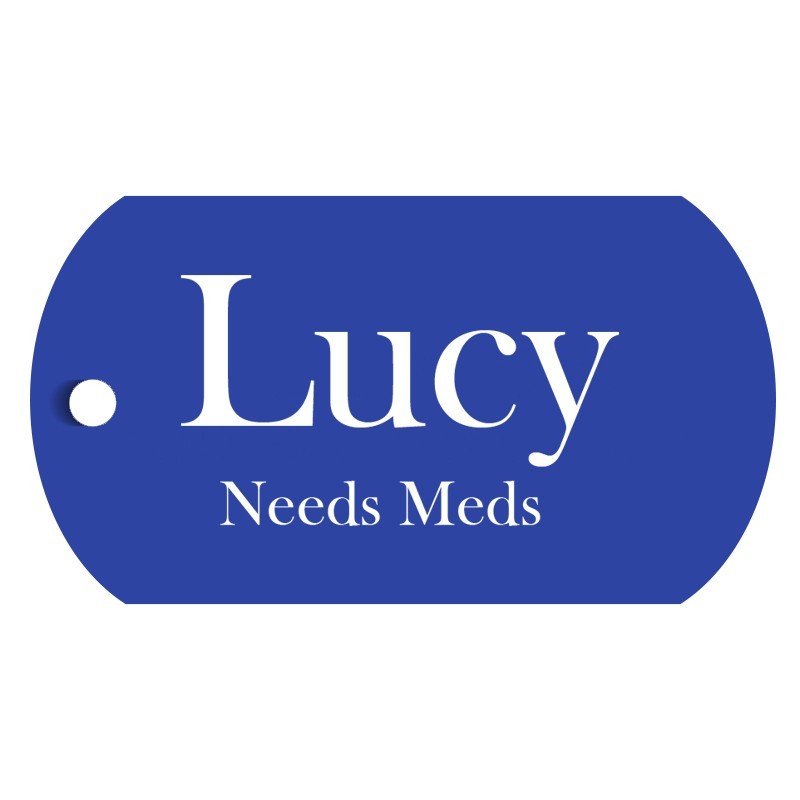 Custom Military ID Aluminum Pet Tag Engraved Placa Perro Gato 2 Sizes USA