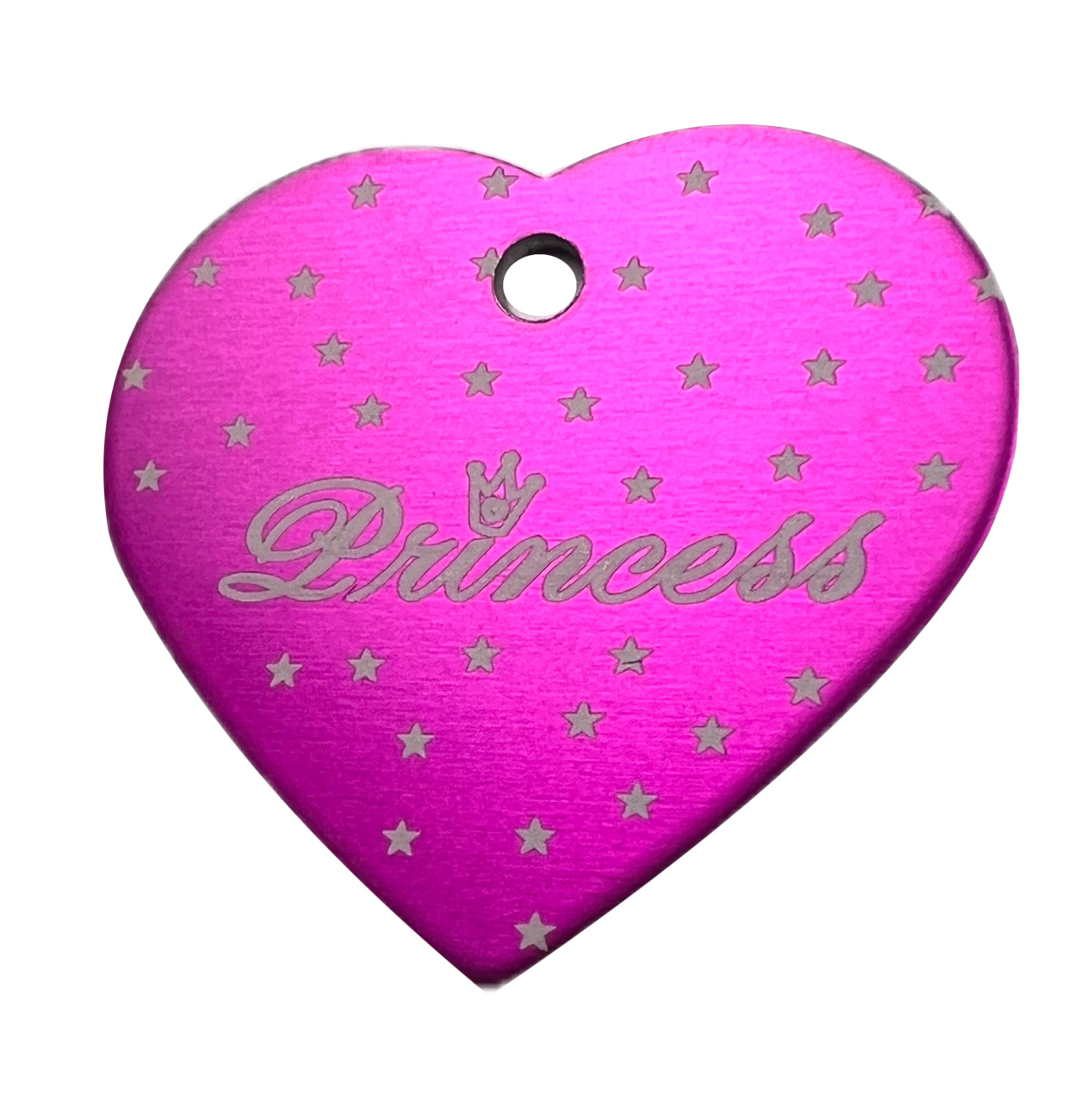 Custom Engraved Dog Tags Personalized Dog Collar Pet Tags Engraved PINK PRINCESS