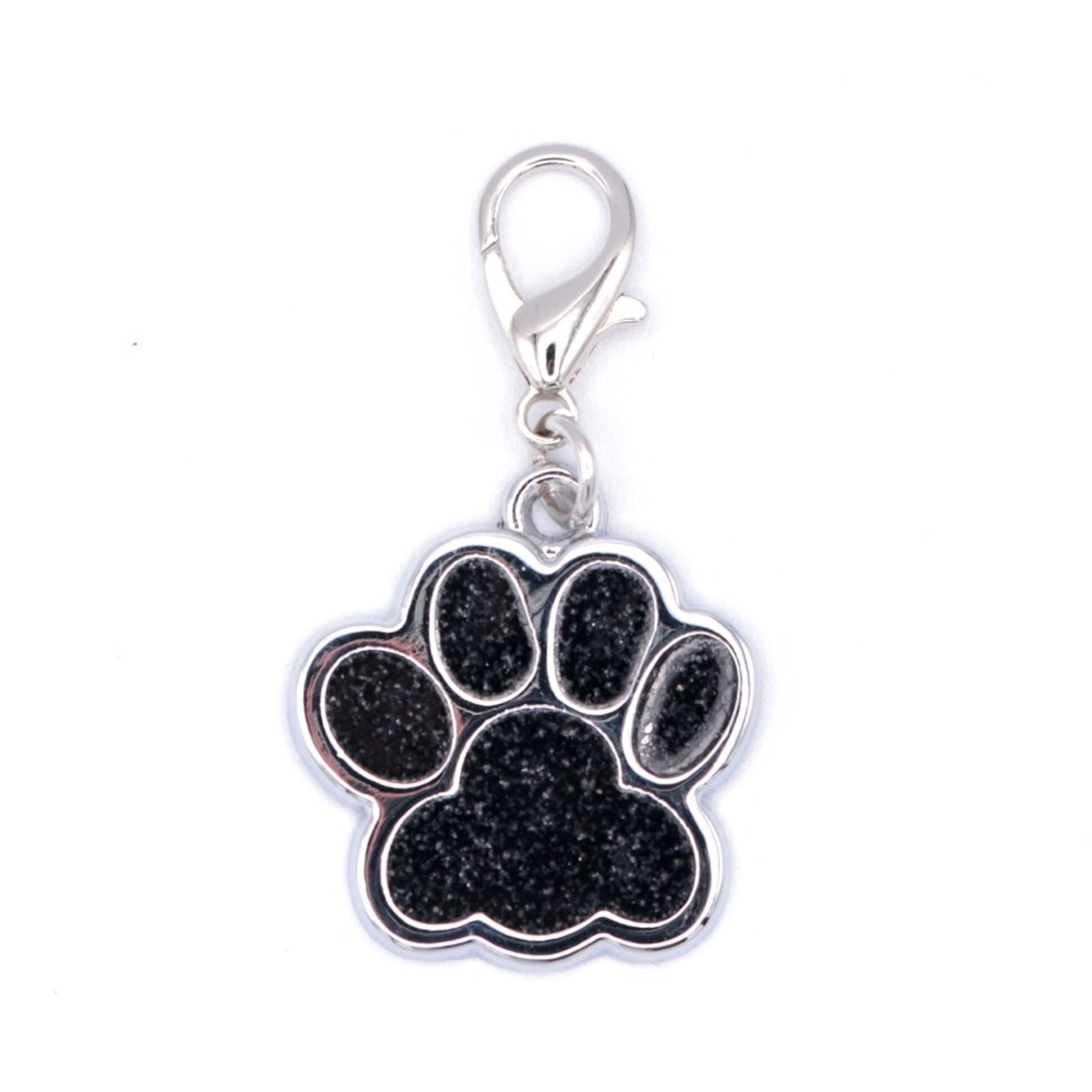 Personalized Engraved Metal Dog Paw Name, ID Tag, QR Code Powered By ScanKeep