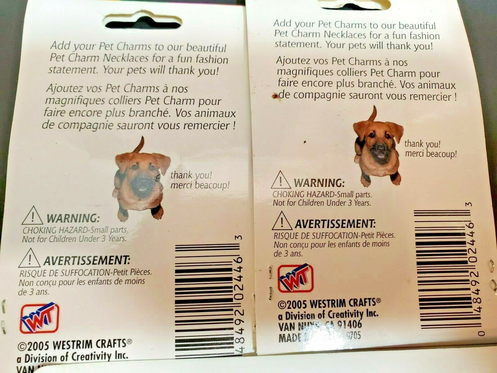 Talk to the Paw Dog Charm Necklace & 4 Pet Charms 10 – 18 inches