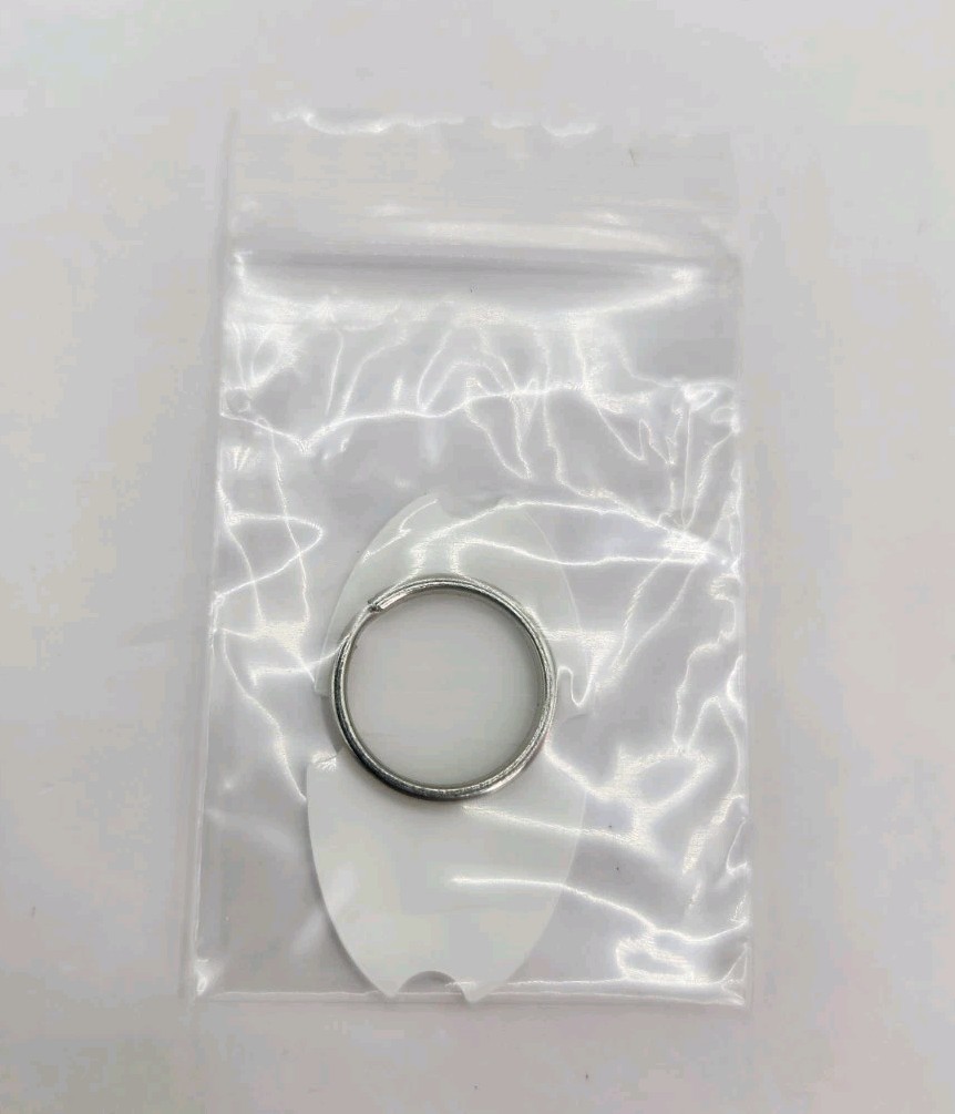 Dog Tag Works Custom Football Shaped Engravable New Pet Collar Charm Keychain