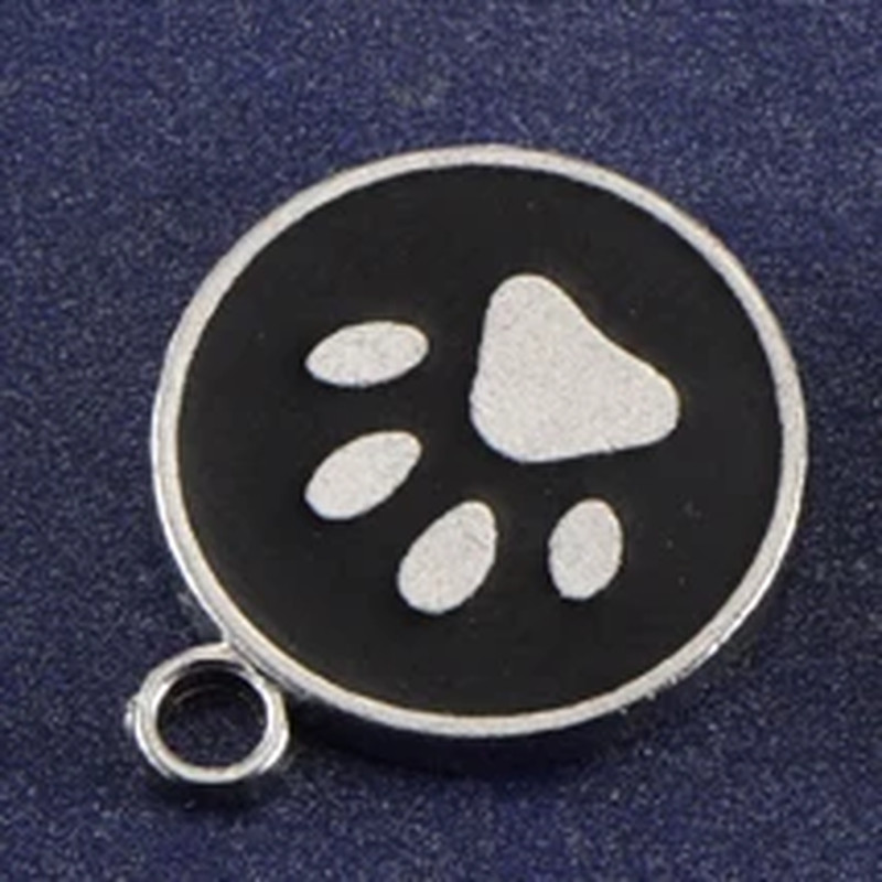 Pet Id Paw Tag for Dog, Puppy, Kitten, Cat Collar Accessories, Dog ID Tag, Free