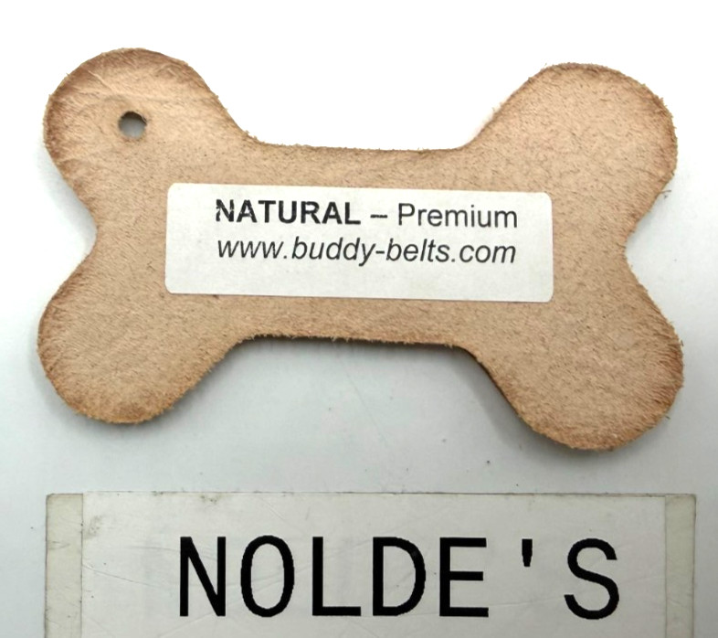 Buddy Belt Natural Bone Shaped Key Fob DS255B4TF949