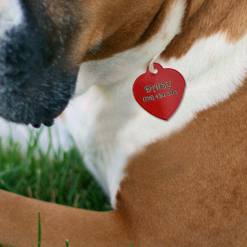 Personalized Engraved Pet Tag | Firehydrant | Paw | Bone | Heart | Dog Tag