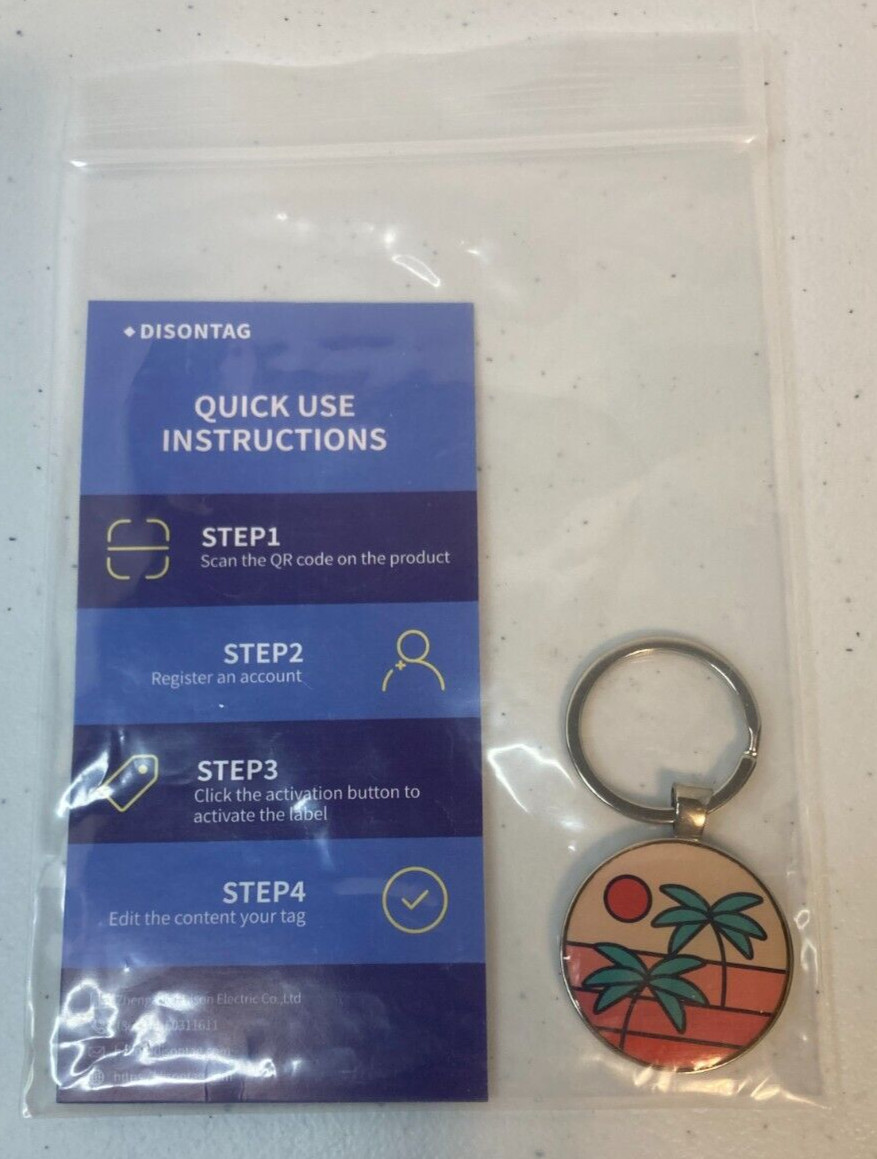 QR Code Keychain Pet ID Tag Dog Cat Tag Online Pet Profile Pet Location Alert