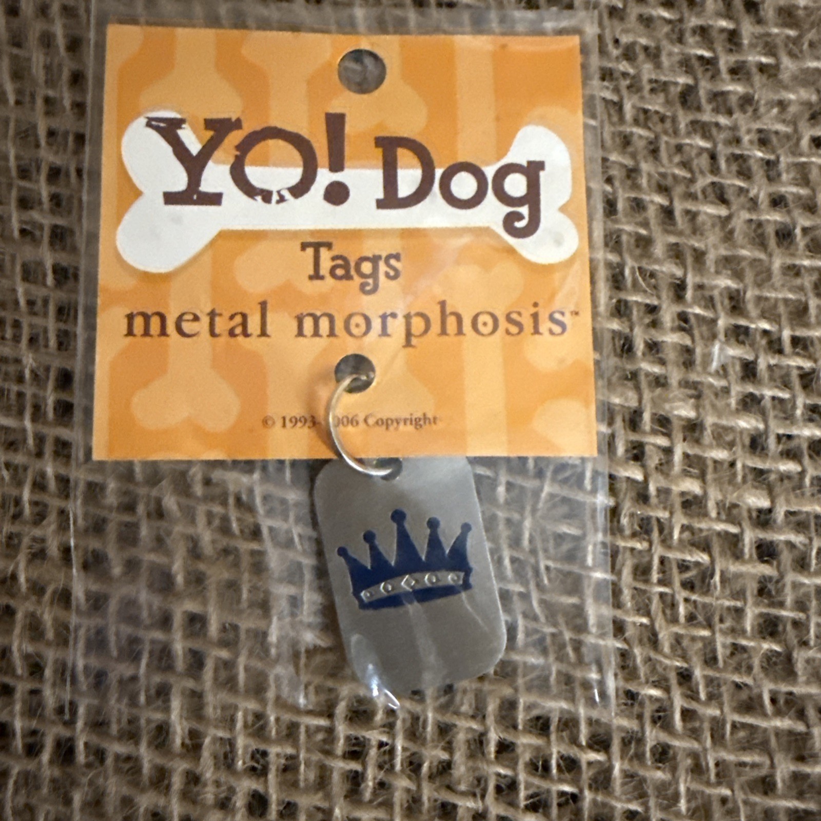 New 100% Lead Free Pewter Pet Tag ‘Prince’ Metal Morphosis Engravable M1