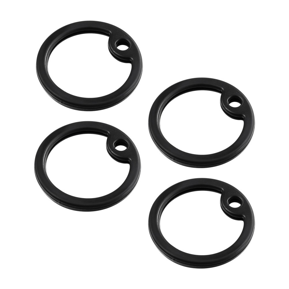 4Pcs Reusable Silicone Pet Tag Holders Noise Reducing Dog Accessories