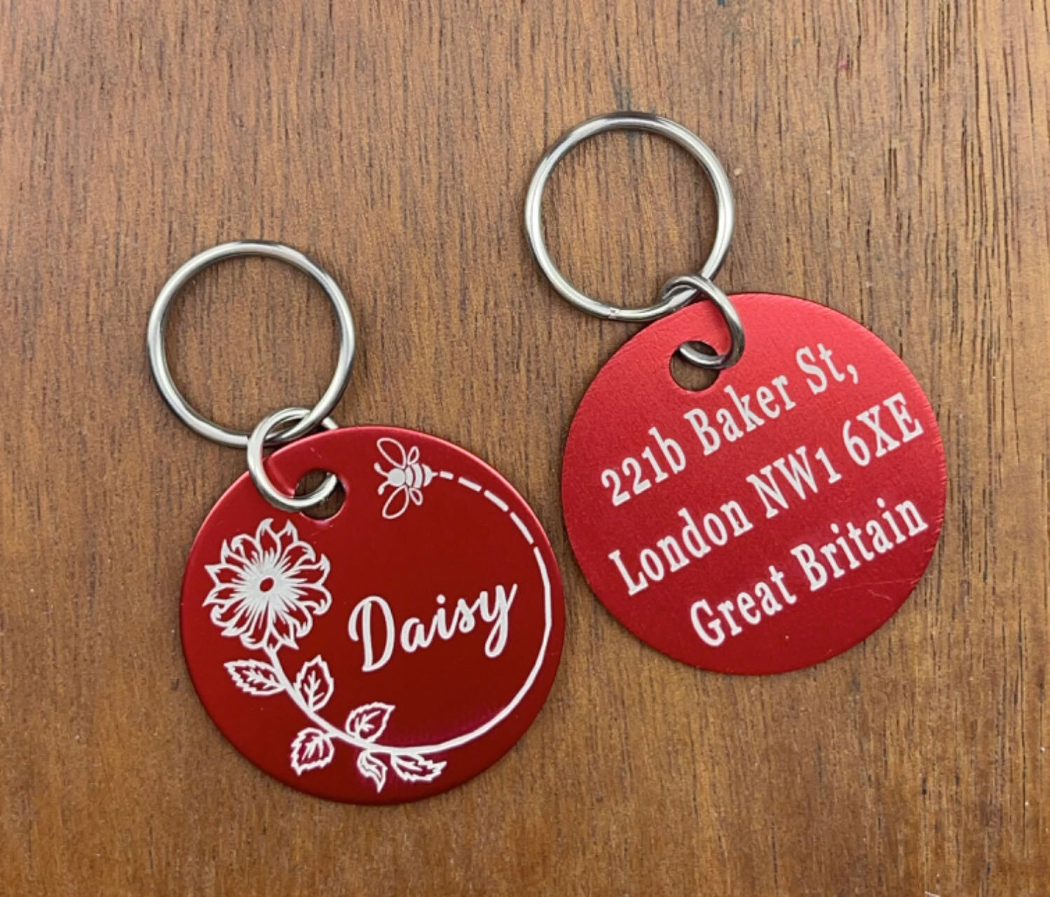 PAWPAW TAGS Dogs Cats ID Tags Personalized Pet ID Tags Customize Pet Tags