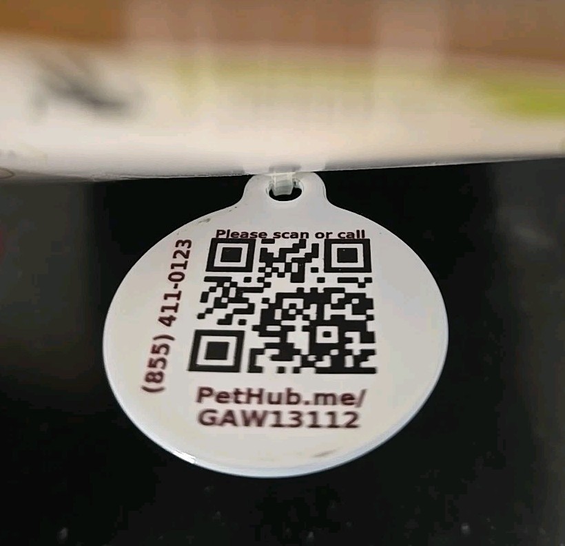 PetHub Digital ID Tag Dog 1.25″