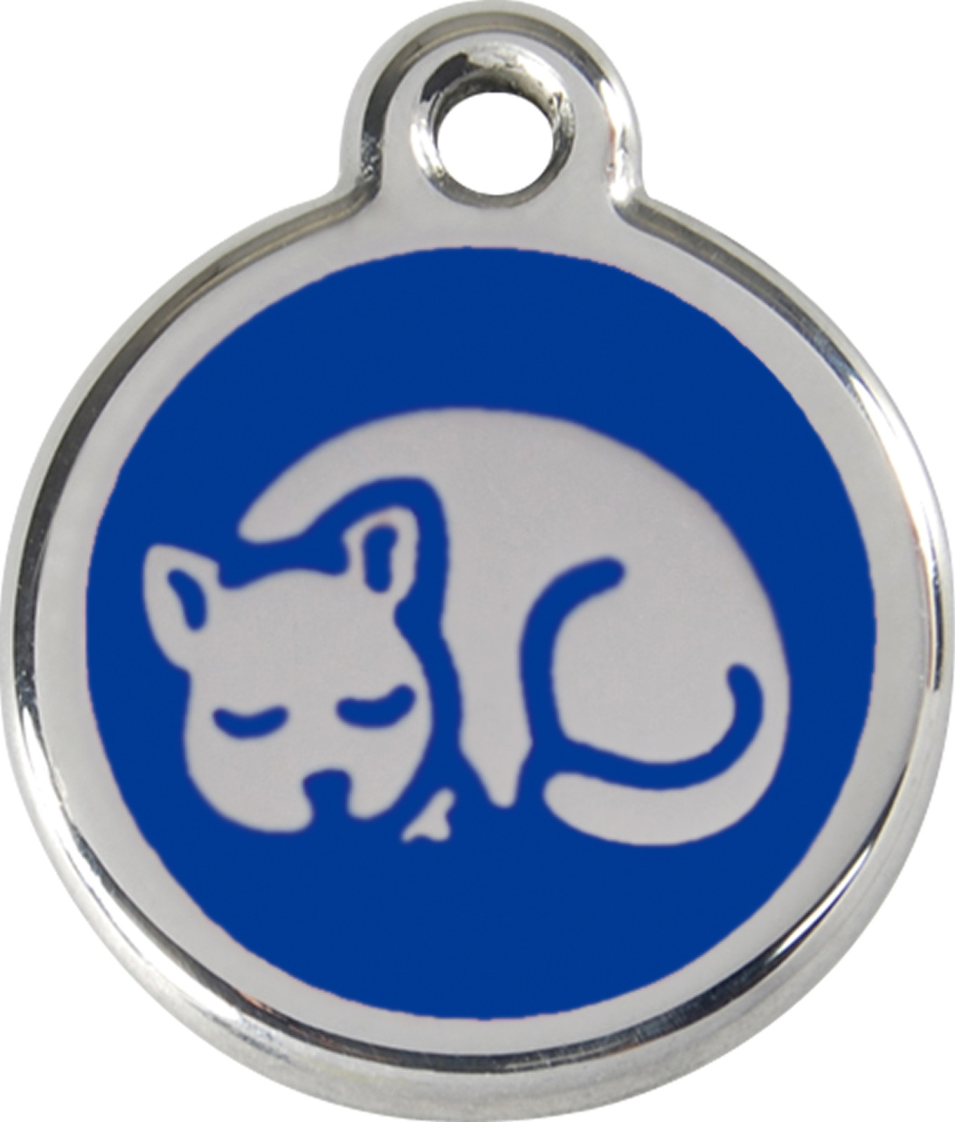 Stainless Steel Red Dingo Small Cat ID Tag Red Purple Blue Green Pink Yellow