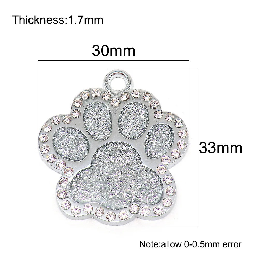 Personalized Pet ID Tag, Dog Tag, Cat Tag, Custom Cat Tag, Easy to Read, Pet Tag