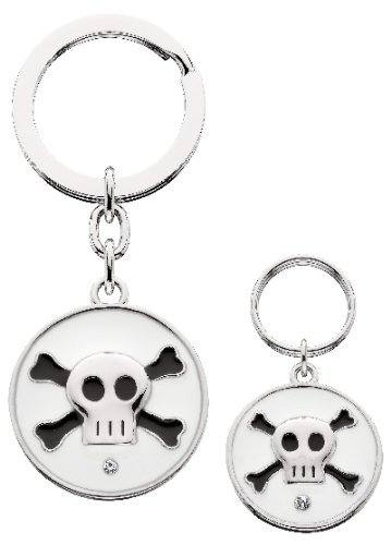 Skull and Crossbones Dog Charm & Keychain