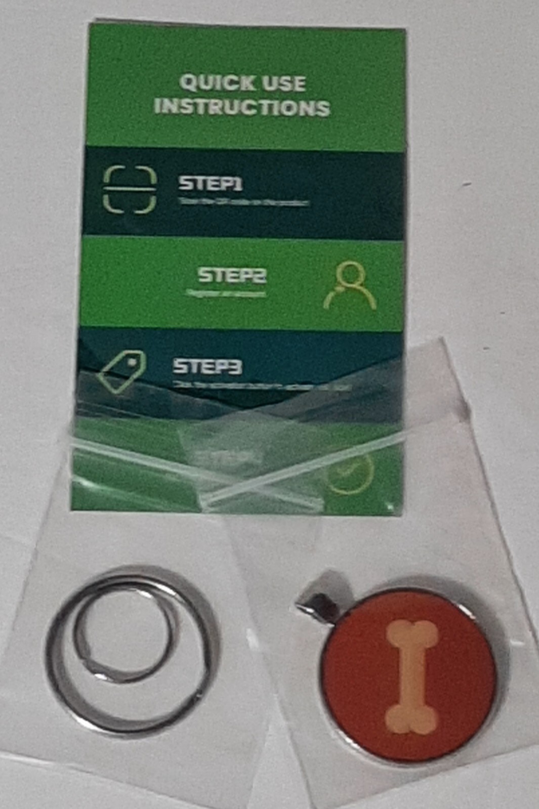 KEKID QR Code Dog/Cat Tag Upload Personal Information Prevent Lost Animals NEW
