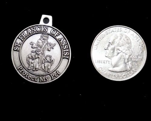 Protect My Pet-Dog Cat Pet Medal Collar Charm Tag-SALE BENEFITS RESCUE