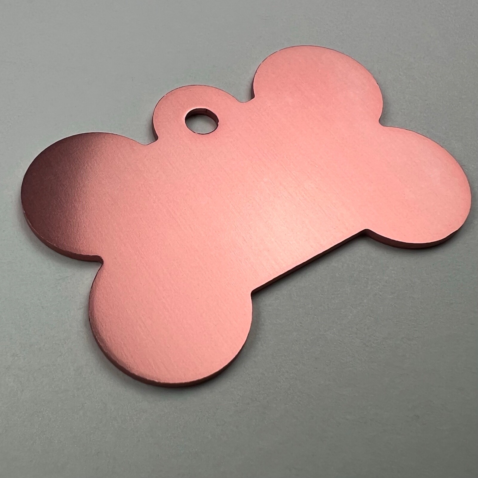 Custom Engraved Dog Tags Personalized Dog Collar Pet Tags Engraved LG BONE ROSE
