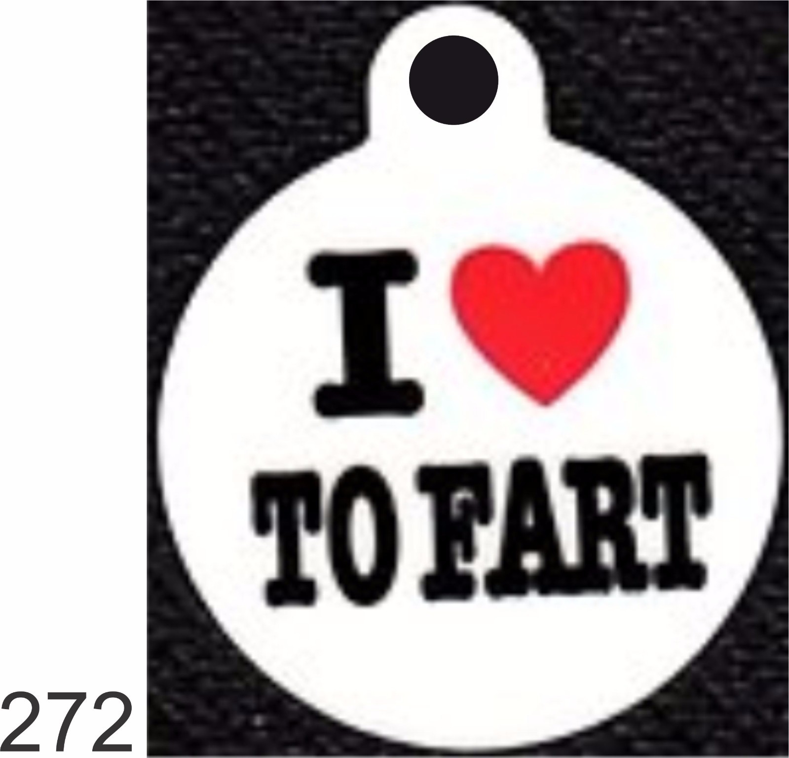 Cute Custom Personalized Pet ID tag for Dog and Cat Collars unique FART Charm co