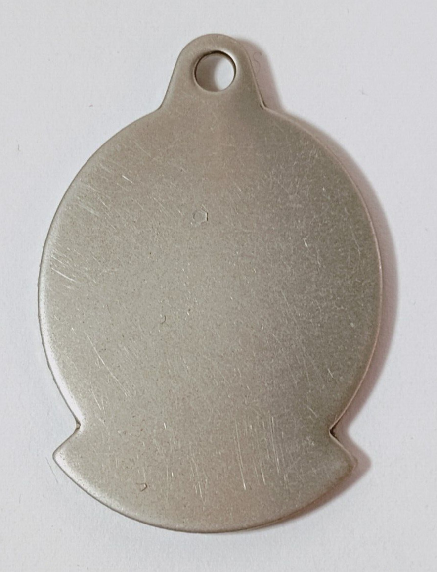 Metal Dog Breed Photo Tag. “Whippet” For Dog Collar or Key Chain.