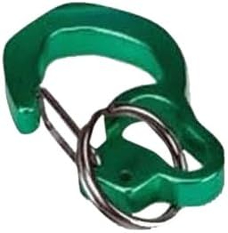 the Easy Dog Tag Curve Shape Switch Clip, Small, 0.85-Inch Diameter, Gree