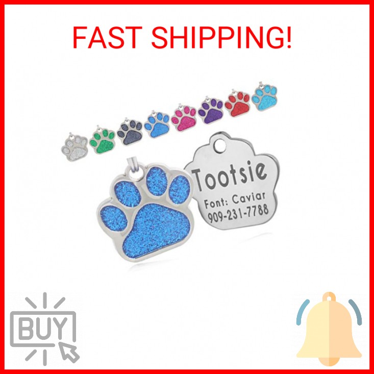 io tags Pet ID Tags, Personalized Dog Tags and Cat Tags, Custom Engraved, Easy t