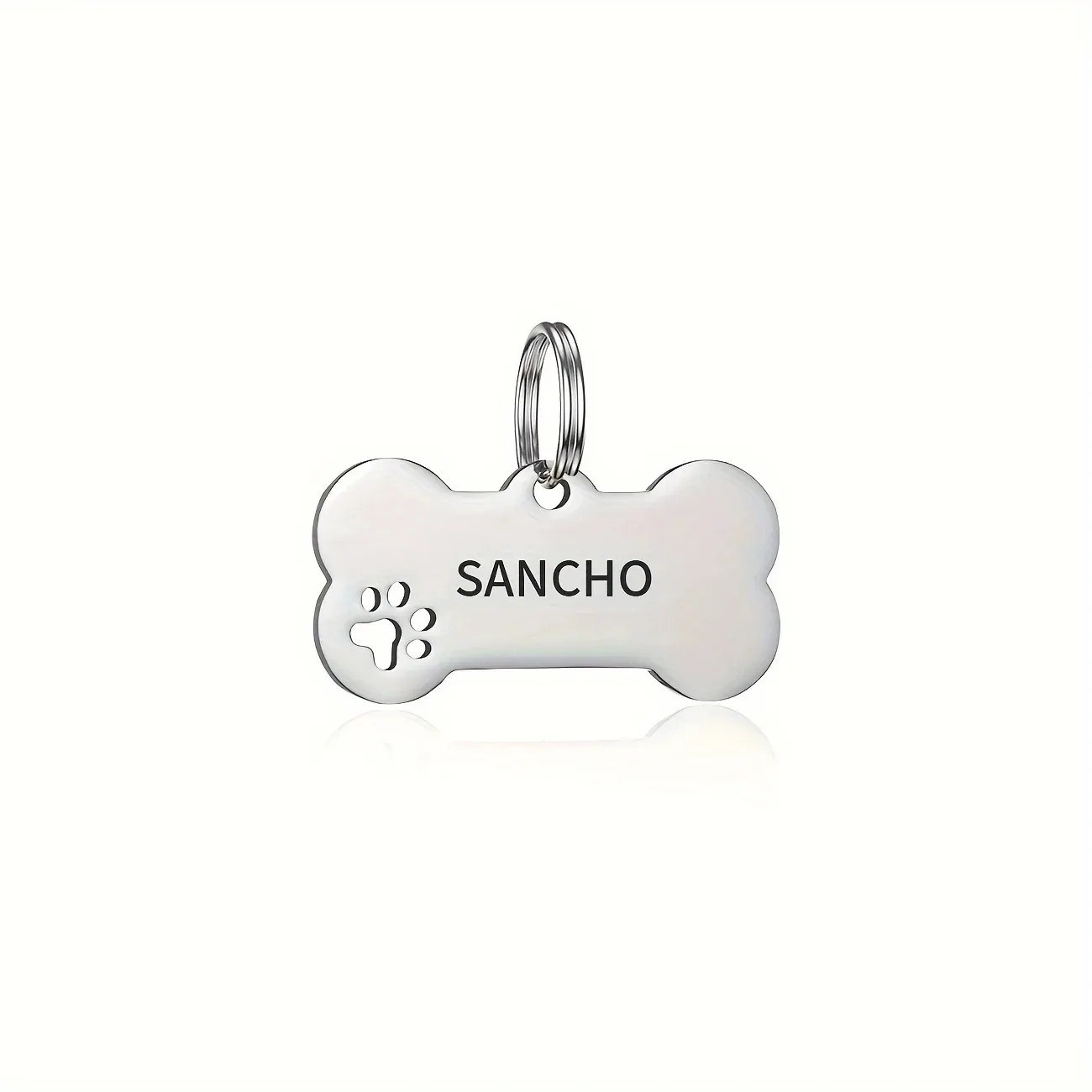 Personalized Engraved High Quality Dog Cat Tags with Name and Phone Number Bone