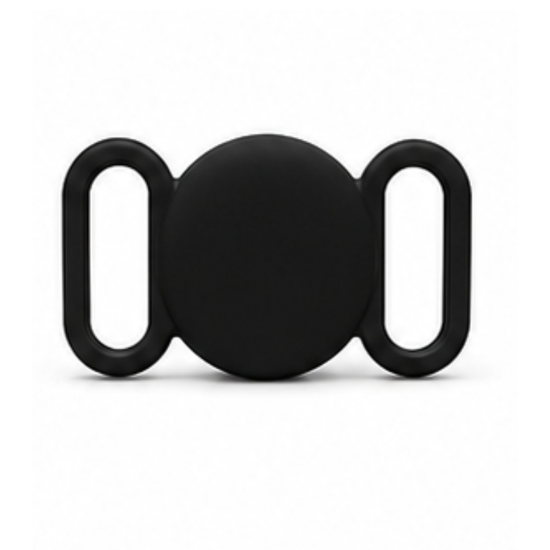 Silent Silicone Slide On Pet Tag Compatible with Apple Air Tag Find My Dog Cat