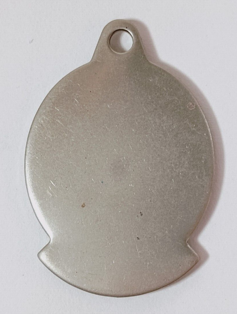 Metal Dog Breed Photo Tag. “Flat Coated Retriever” For Dog Collar or Key Chain.