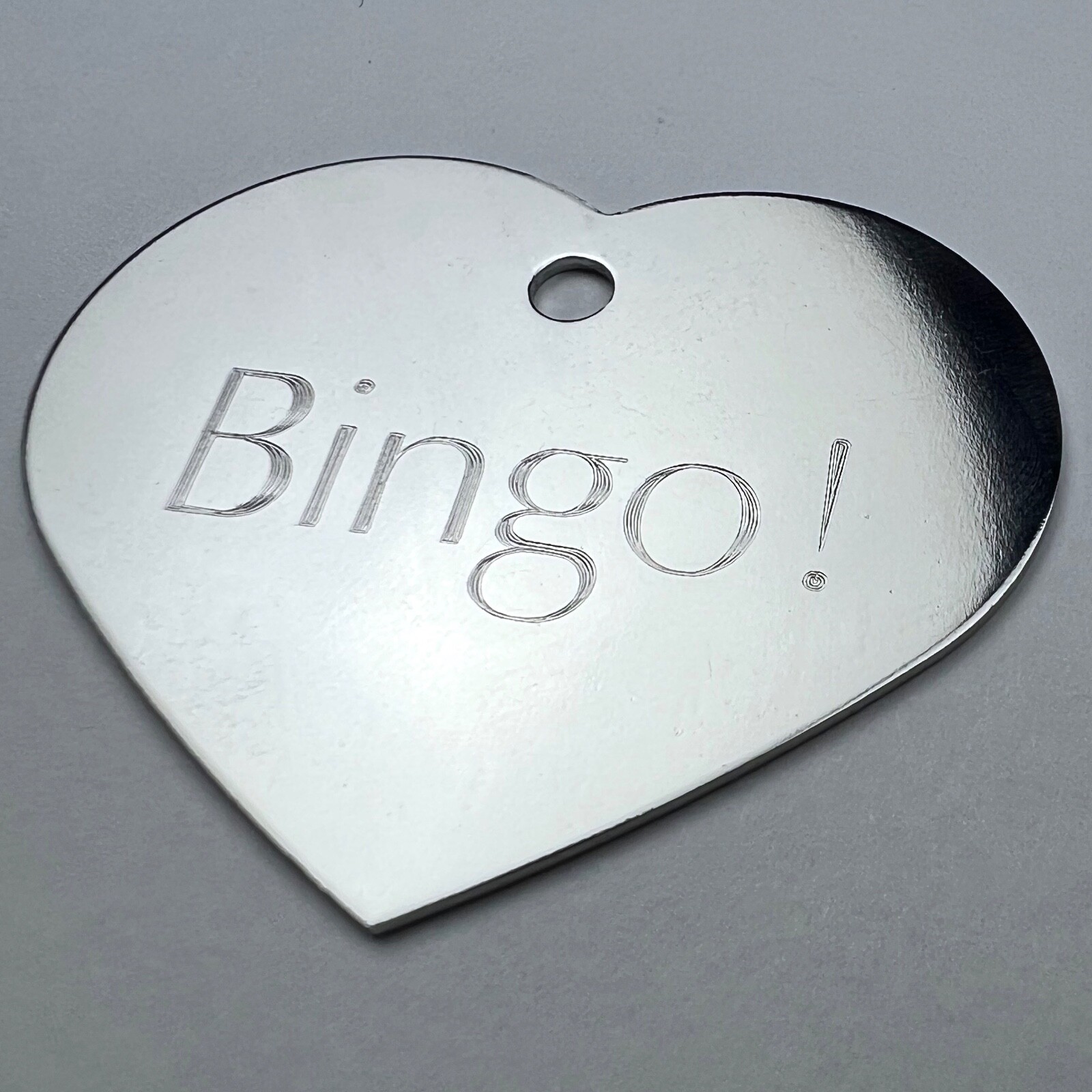 Custom Engraved Dog Tags Personalized Dog Collar Pet Tags Engraved Pet ID CHROME