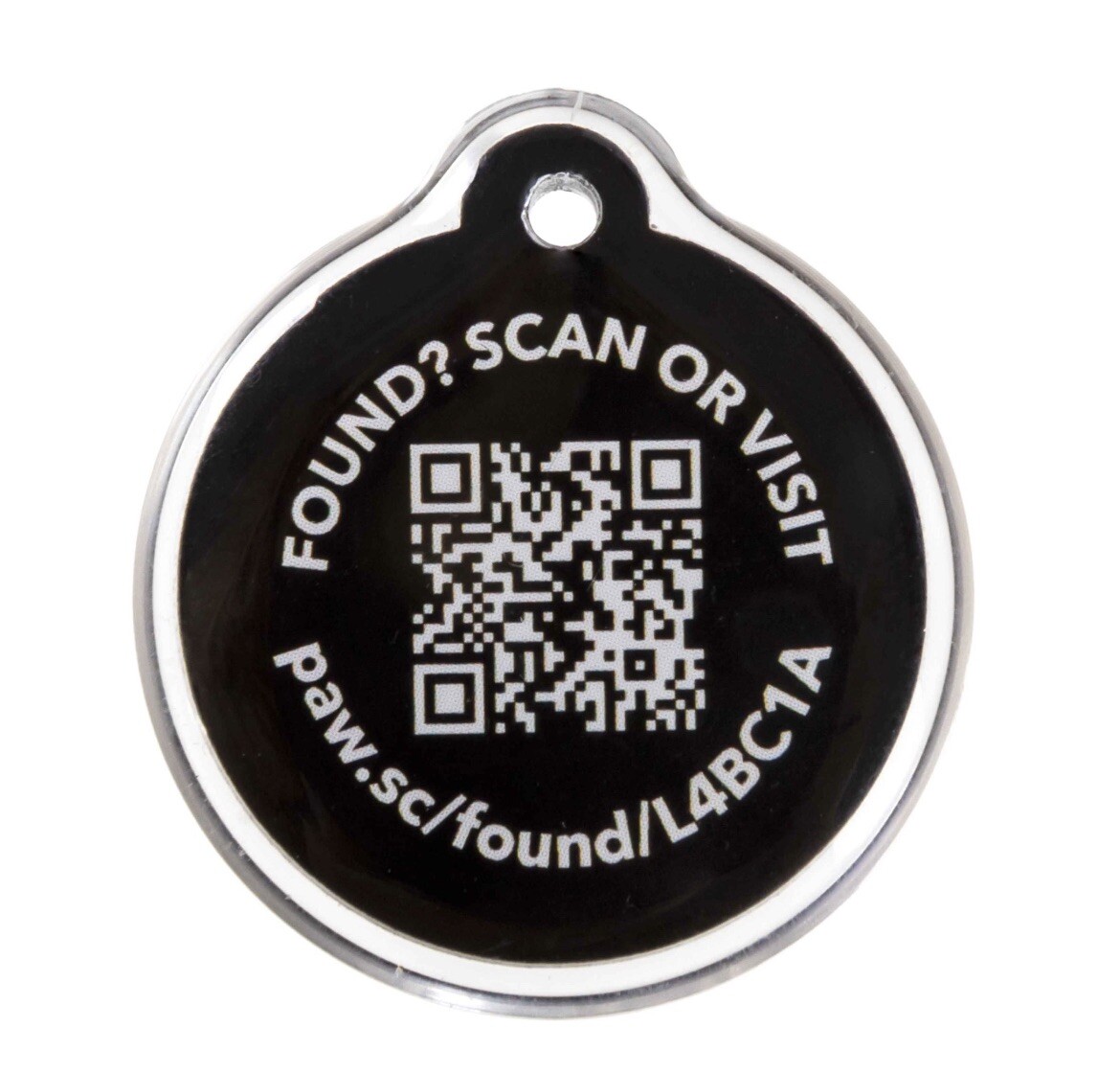 PawscoutQR The Smart Pet Tag Finder for Dogs & Cats Connects To Your Phone